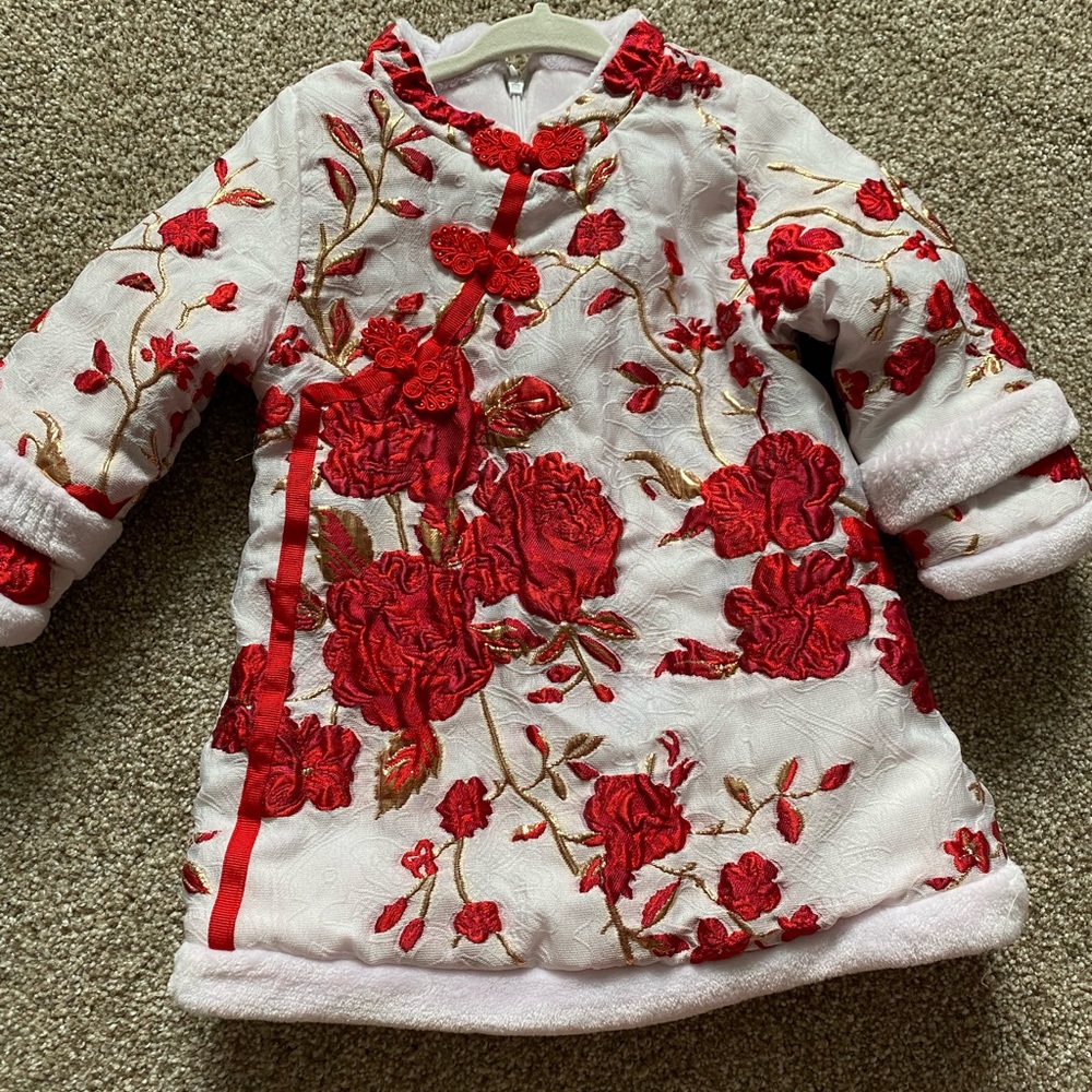 Toddler Chinese New Year dress size 2T